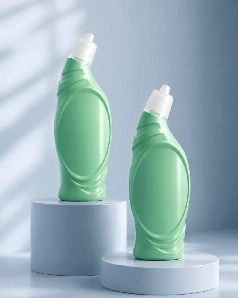 Toilet cleaner bottle